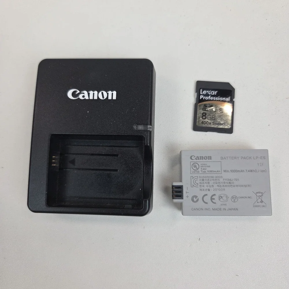 Canon EOS Rebel XS Digital SLR Camera w/18-55mm Lens Charger SD + Battery Tested - Picture 16 of 16